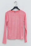 BASERANGE Long Sleeve T-Shirt TOOL-VE-AU23 Drunk Pink